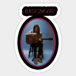 nick drake Sticker